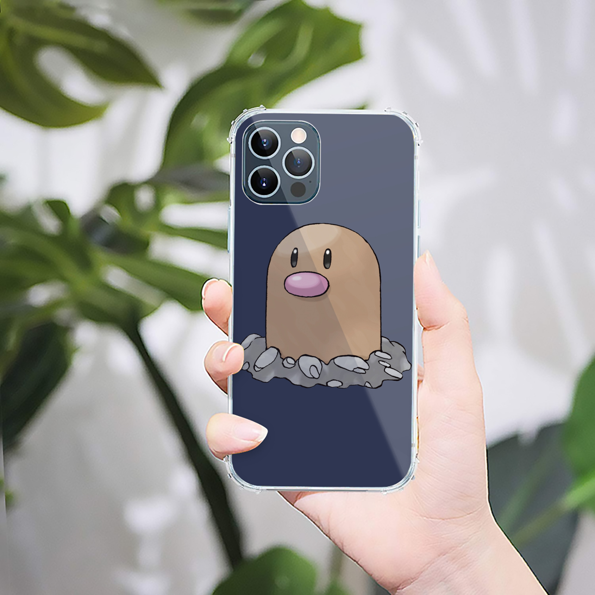 （画像用） ポケットモンスター Pokémon 【iPhone 12シリーズ対応】透明スマホケース（クリアソフトケース）